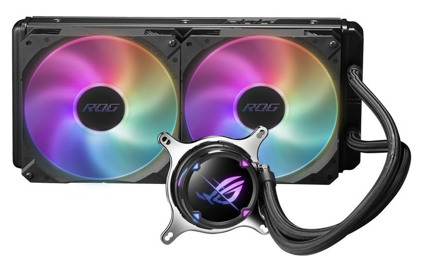Водяне охолодження Asus ROG Strix LC II 280 ARGB Black 1-Pack (90RC00C1-M0UAY1) 517123ua фото