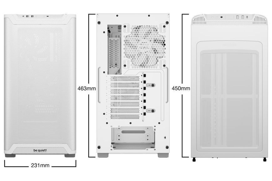 Корпус Be Quiet! Pure Base 501 Airflow White (BG075) 570936 фото