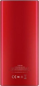 Зовнішній акумулятор (павербанк) Gogen PB100008R 10000mAh Red 619666 фото