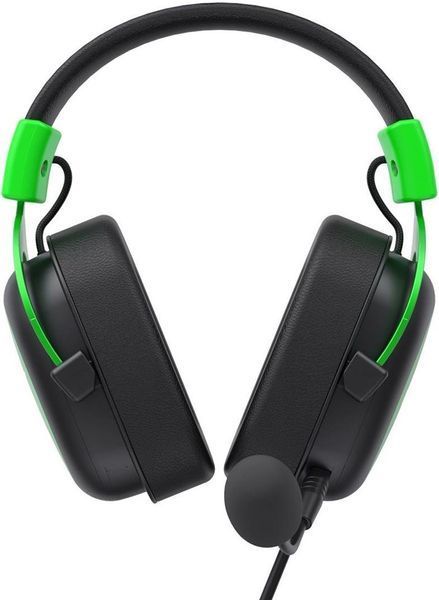 Наушники с микрофоном Havit H2002D Black/Green 620796 фото