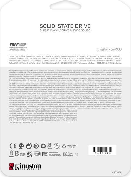 SSD накопичувач Kingston KC3000 4TB SSD (SKC3000D/4096G) 355530ua фото