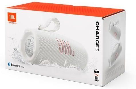 Портативна колонка JBL Charge 6 White (JBLCHARGE6WHT) 609372ua фото