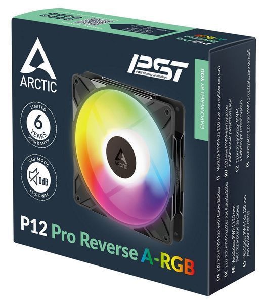 Вентилятор Arctic P12 Pro Reverse A-RGB (ACFAN00322A) 622678ua фото
