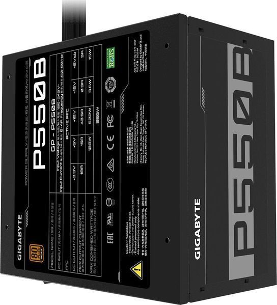 Блок живлення Gigabyte P550B 340159 фото