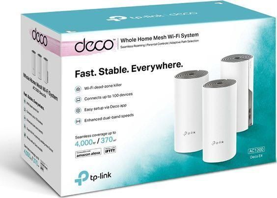Точка доступа Wi-Fi TP-Link Deco E4 (3-pack) 351567ua фото