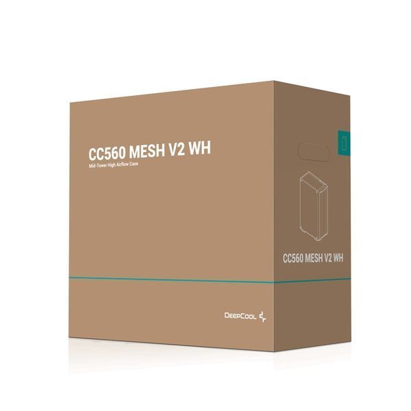 Корпус Deepcool CC560 Mesh V2 White (R-CC560-WHAMA4-G-2) 570952ua фото