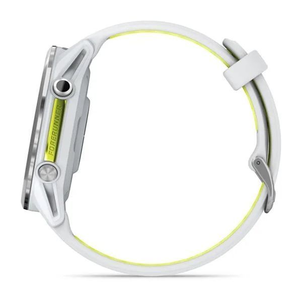 Смарт-часы Garmin Forerunner 970 Titanium w. Whitestone Case and Whitestone/T. Amp Yellow Band (010-02969-01/11/61) 621702 фото