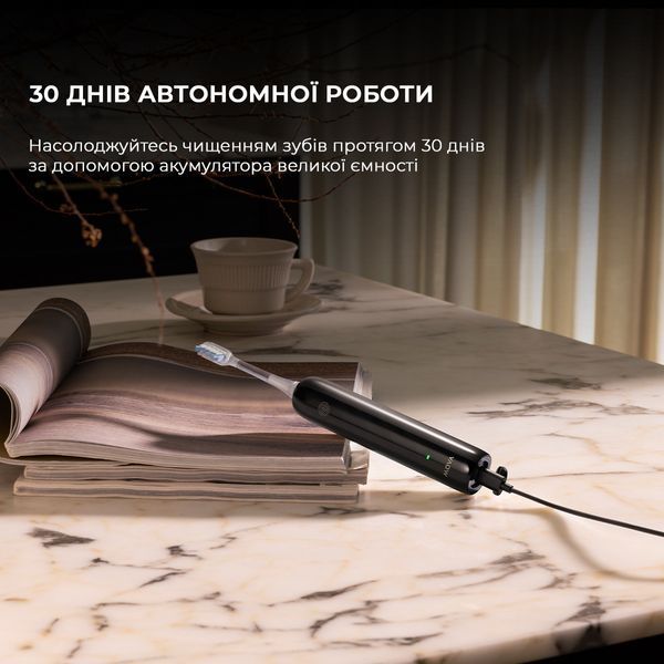 Электрическая зубная щетка Mova Fresh Black (ATB13A-BK) 616498ua фото