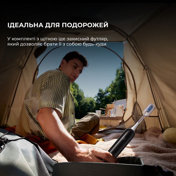 Электрическая зубная щетка Mova Fresh Black (ATB13A-BK) 616498ua фото