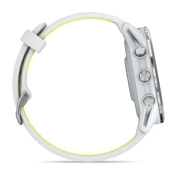 Смарт-часы Garmin Forerunner 970 Titanium w. Whitestone Case and Whitestone/T. Amp Yellow Band (010-02969-01/11/61) 621702 фото