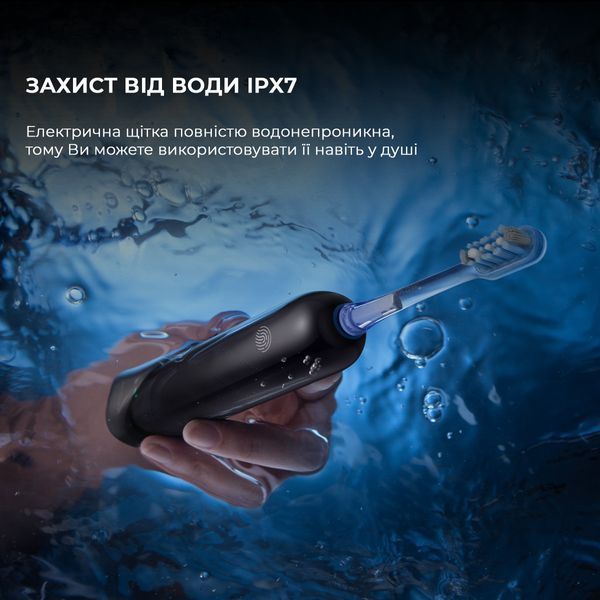 Электрическая зубная щетка Mova Fresh Black (ATB13A-BK) 616498ua фото
