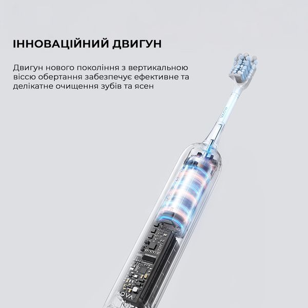 Электрическая зубная щетка Mova Fresh Black (ATB13A-BK) 616498ua фото