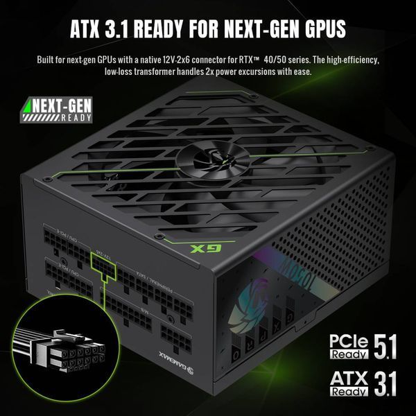 Блок живлення GameMax GX Pro 1050G 627761ua фото