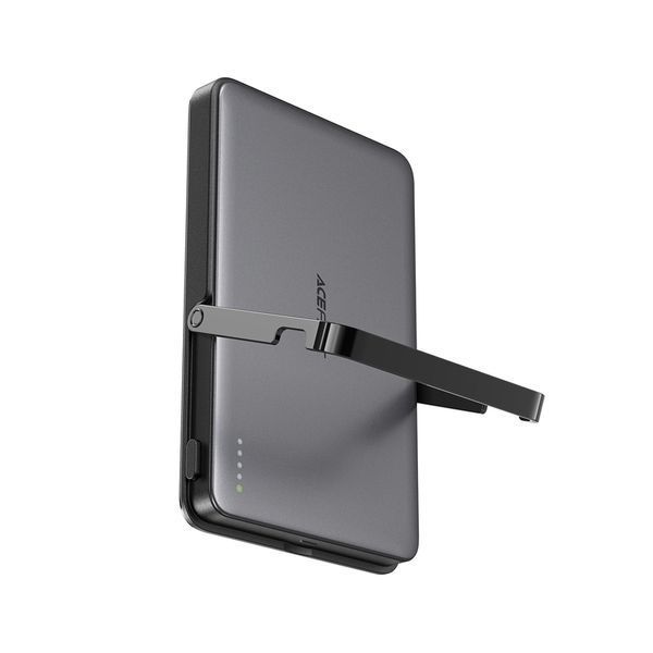 Зовнішній акумулятор (павербанк) Acefast M16 Magnetic 5000mAh 18W Black 627154ua фото