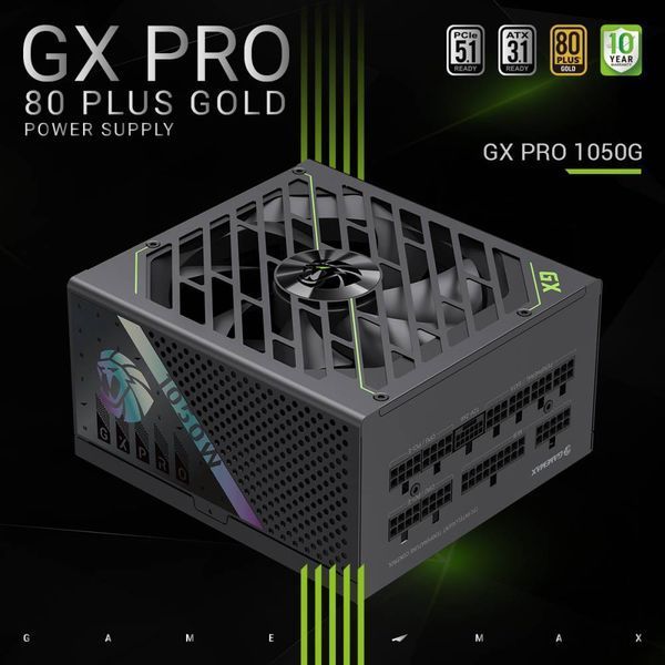 Блок живлення GameMax GX Pro 1050G 627761ua фото