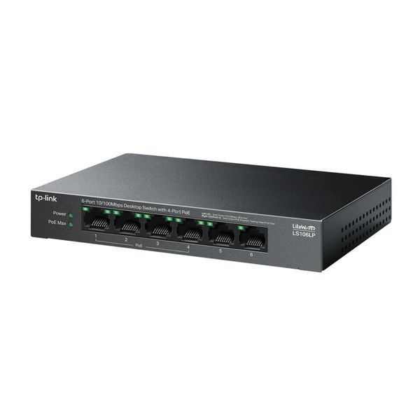 Комутатор некерований TP-Link LiteWave LS106LP 518896ua фото