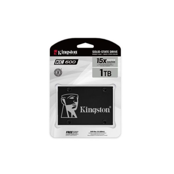 SSD накопичувач Kingston KC600 1 TB (SKC600/1024G) 298480ua фото