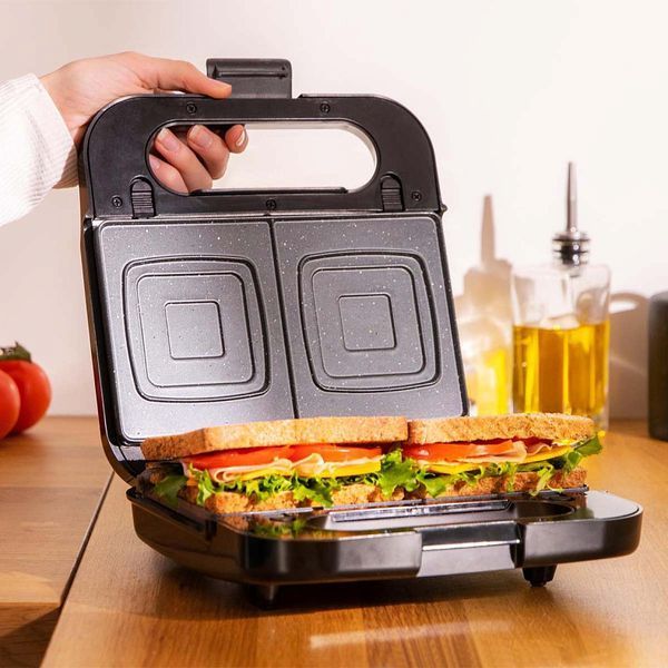Мультимейкер (Бутербродница-Вафельница-Гриль) Cecotec Rock&Toast 4in1 (CCTC-04309) 579106ua фото