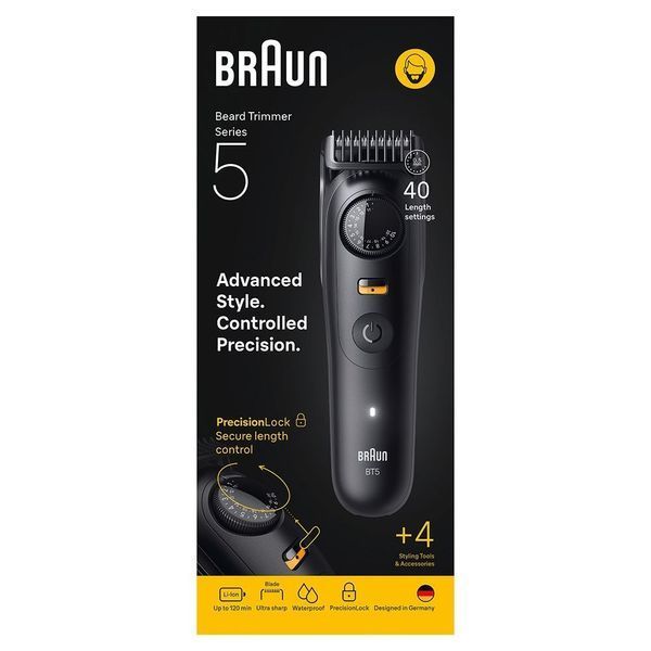 Триммер для бороды и усов Braun Series 5 BT 5520 622068ua фото