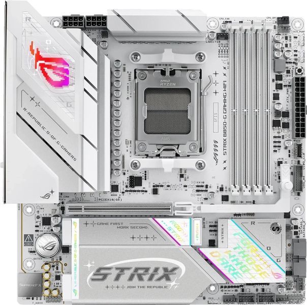Материнська плата Asus Rog Strix B850-G Gaming WIFI (90MB1M30-M0EAY0) 594470ua фото
