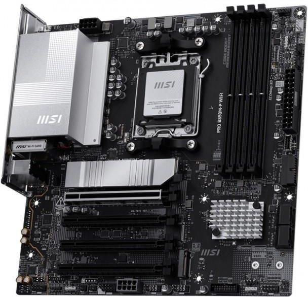 Материнська плата MSI Pro B850M-P WIFI 607010ua фото