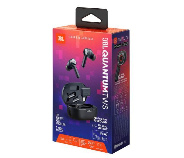 Навушники TWS JBL Quantum TWS Black (JBLQUANTUMTWSBLK) 460769 фото