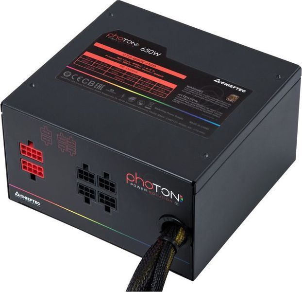 Блок живлення Chieftec Photon 650W (CTG-650C-RGB) 338923ua фото