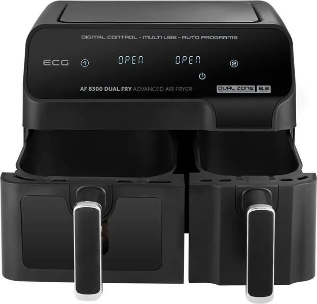 Мультипечь (аэрофритюрница) ECG AF 8300 Dual Fry 586854 фото