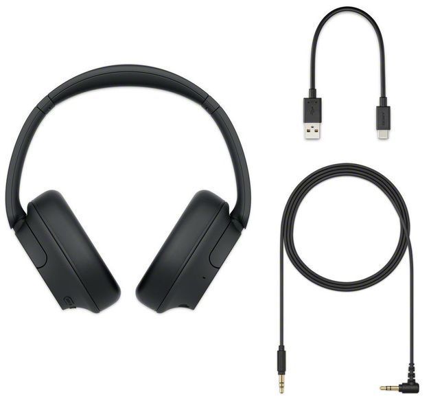Навушники з мікрофоном Sony WH-CH720N Black 467356 фото