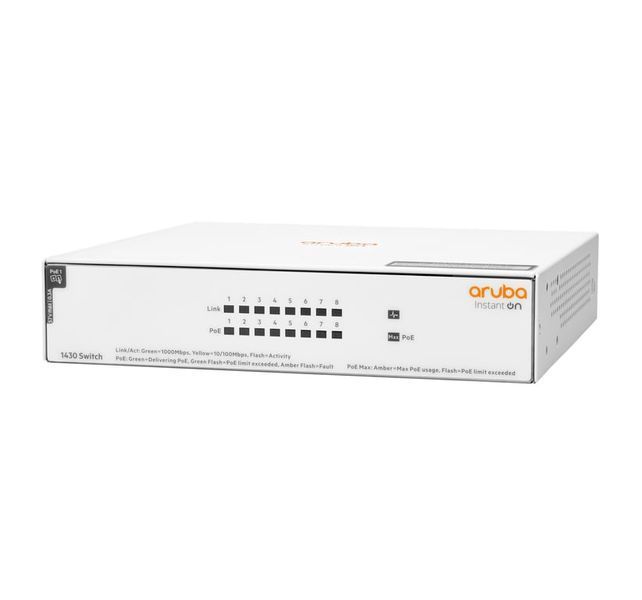 Комутатор некерований HP Aruba Instant On 1430 8G (R8R46A) 518750ua фото