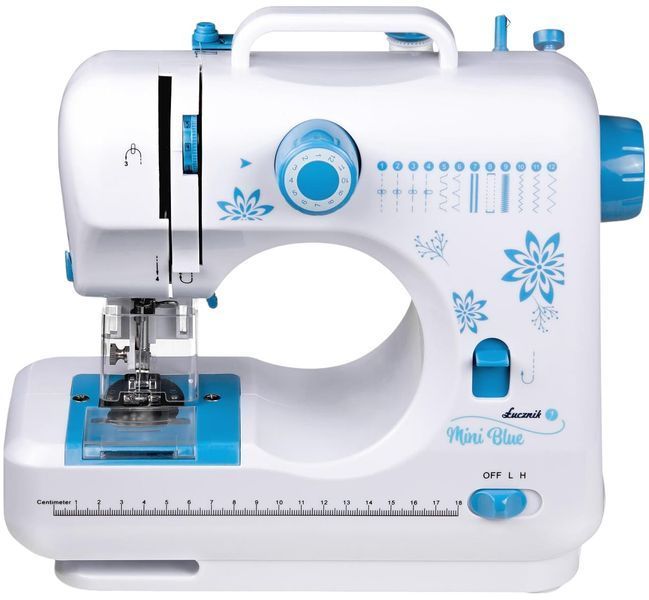 Швейна машинка електромеханічна Lucznik Mini Blue (456705) 377616 фото