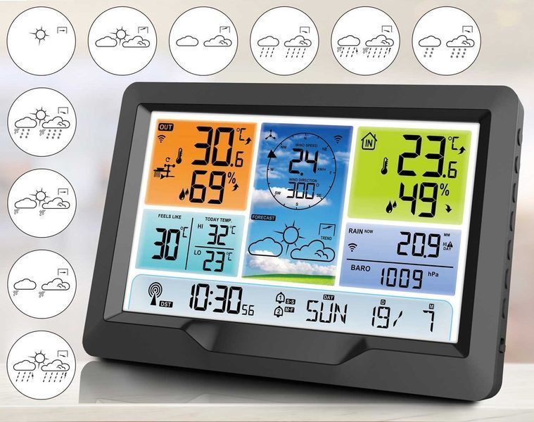 Метеостанція Berdsen BD-905 Graphite 562577 фото