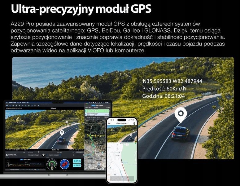 Автомобільний відеореєстратор Viofo A229 Pro 4K 560022 фото