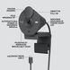 Веб-камера Logitech Brio 300 FHD Graphite (960-001436) 462865ua фото 6