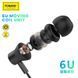 Навушники з мікрофоном Foneng EP500 Black (EP500-E-R-HBM) 579379ua фото 2