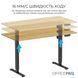 Компьютерный стол OfficePro ODE1470LW Light Wood/Black 622978ua фото 4