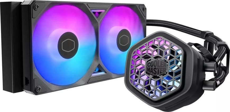 Водяне охолодження Cooler Master MasterLiquid 240 Atmos II VRM Fan Black (MLX-D24M-A25SZ-V1) 619121 фото