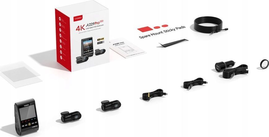 Автомобільний відеореєстратор Viofo A229 Pro 4K 560022 фото