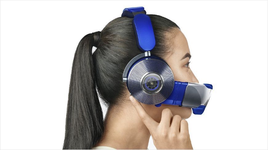 Наушники с микрофоном Dyson Zone Blue (376062-01) 571375ua фото