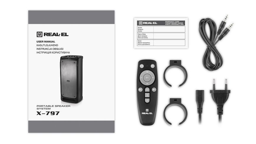 Портативная колонка Real-El X-797 (EL121600023) 623635ua фото