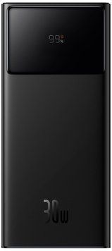 Зовнішній акумулятор (павербанк) Baseus Star Lord Digital Display 30000mAh 30W Black (P10022905113-00) 619644 фото