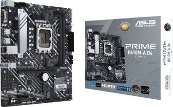 Материнская плата Asus PRIME H610M-A D4-CSM 373578ua фото