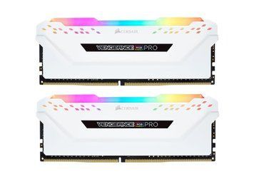Память для настольных компьютеров Corsair 16 GB (2x8GB) DDR4 3200 MHz Vengeance RGB Pro White 338330 фото