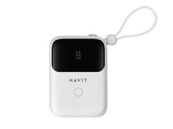 Внешний аккумулятор (павербанк) Havit HV-PB5215 10000mAh White 619693 фото