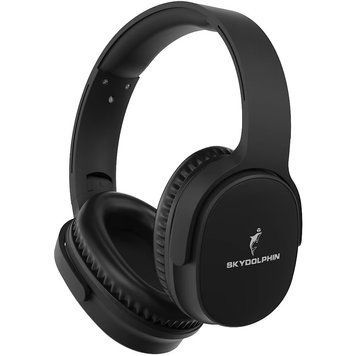 Навушники з мікрофоном SkyDolphin SL01 Black (SDBTE-000186) 579528ua фото