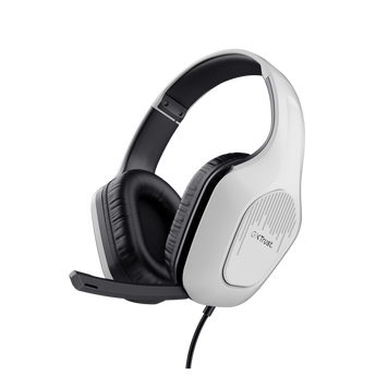 Навушники з мікрофоном Trust GXT415W Zirox White (25147) 630749ua фото