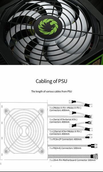 Блок питания GameMax GP-500 627738ua фото
