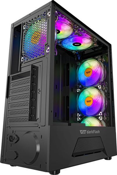 Корпус Darkflash LEOCase RGB Black 541885 фото