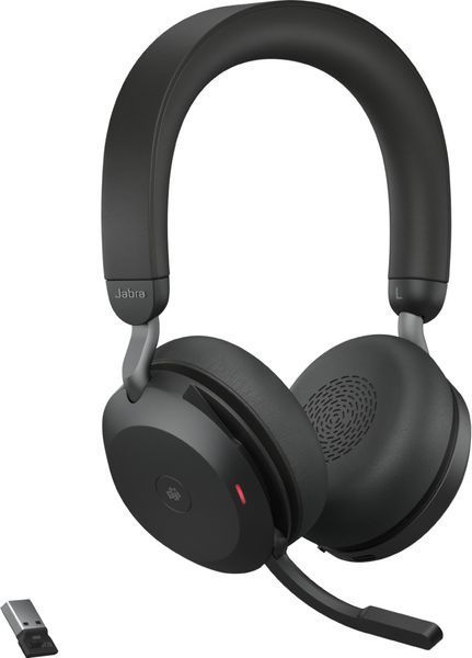 Навушники з мікрофоном Jabra Evolve 2 75 Stereo USB-A with Charging Stand (27599-999-989) 466668 фото