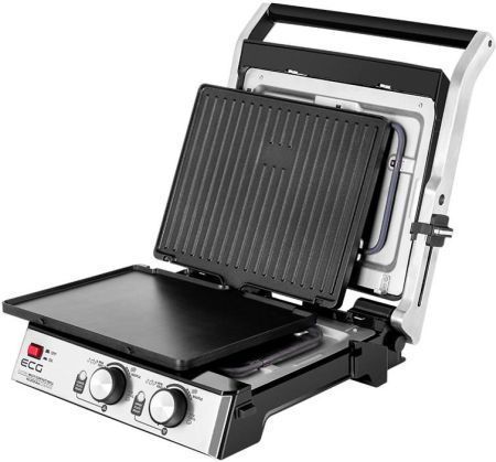 Электрогриль прижимной ECG KG 2033 Duo Grill & Waffle 481988 фото